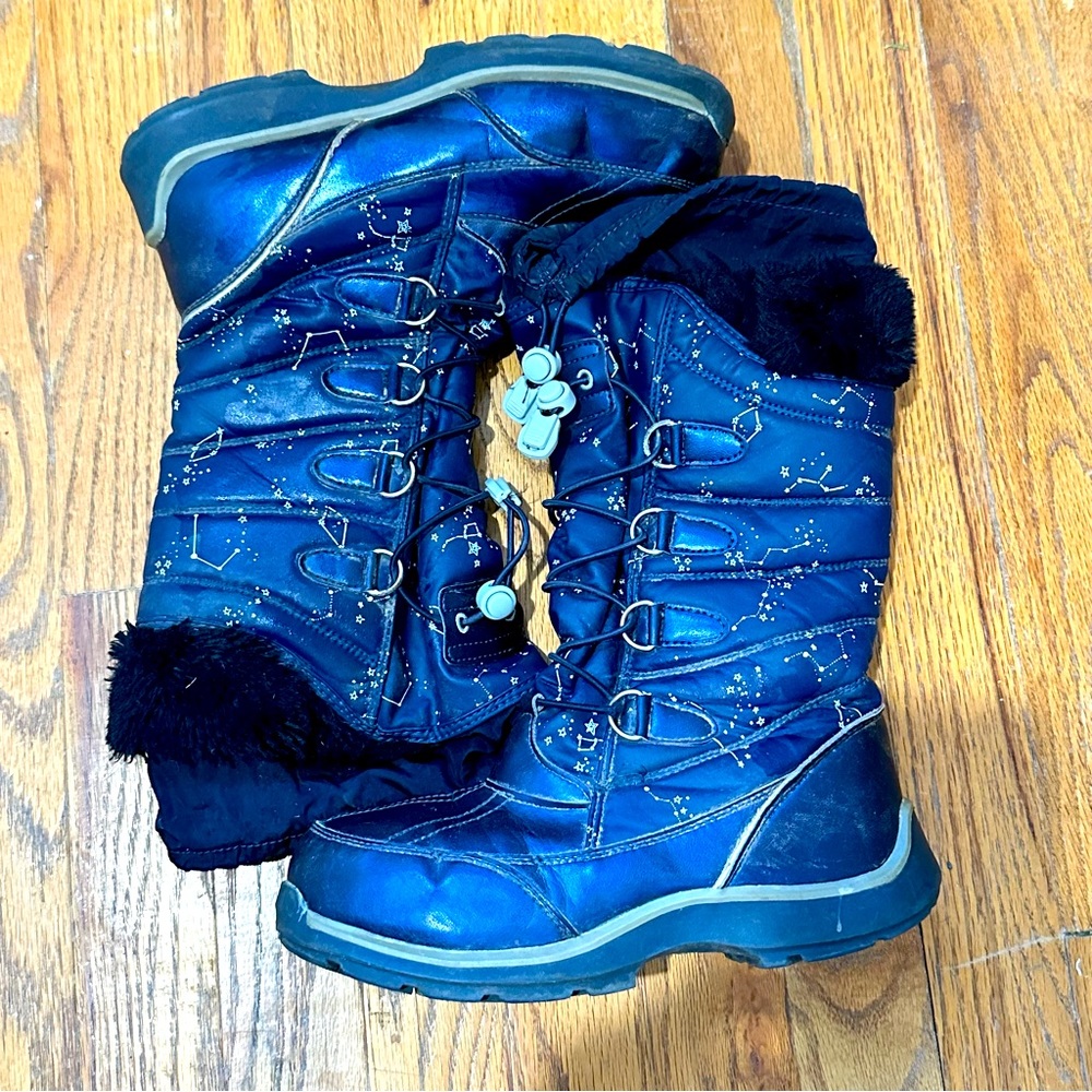 Lands End Winter Boots Size 4